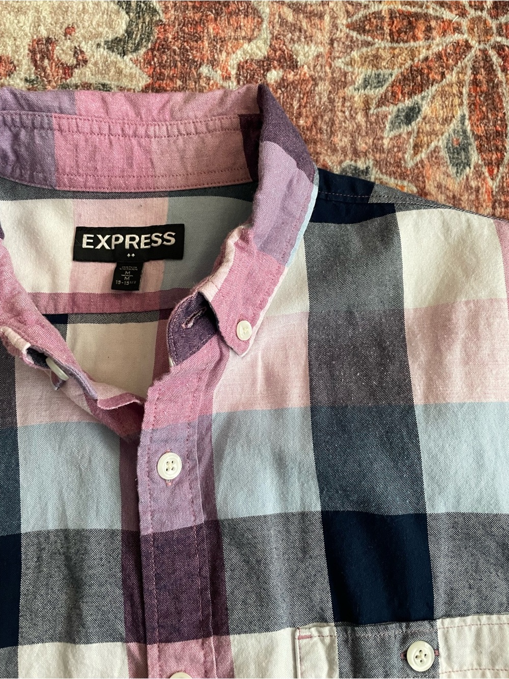 Medium Express Men's Button-Down